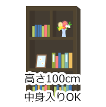 中身入りカラーボックス