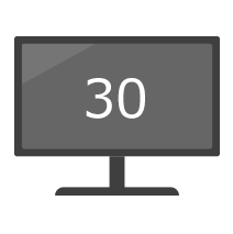 30インチテレビ